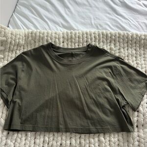 Lululemon all yours cropped tee